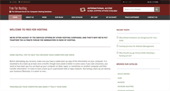Desktop Screenshot of freeforhosting.com